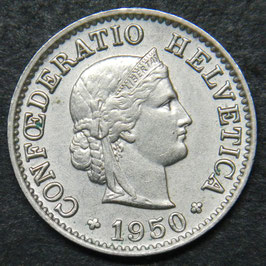 5 Rp. 1950 Schweiz