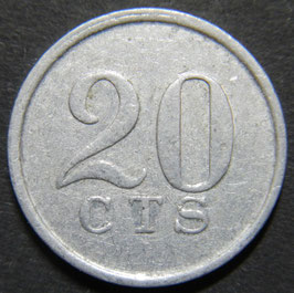 Zollikofen 20 Rp. Gebrüder König Festwirte