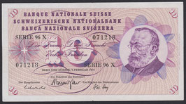 Schweiz 10 Franken 1974