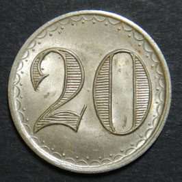 Zollikofen 20 Rp. K. Schneider König Festwirt