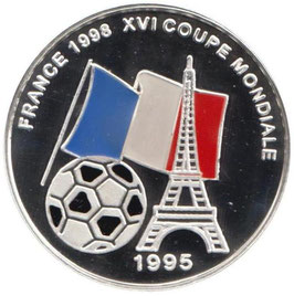 Republique du Benim 500 Francs 1995 World Cop Soccer