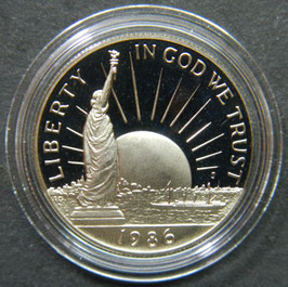 USA Half Dollar 1986 - 100 Jahre Freiheitsstatue