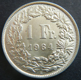 Schweiz 1 Franken 1964