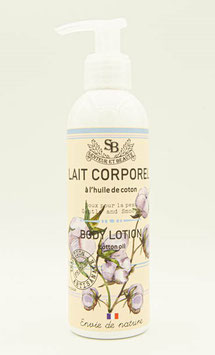 Lait corporel - Huile de coton |  Body lotion - cotton oil