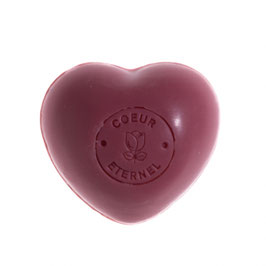 Savon coeur eternel rouge|  heart fancy soap
