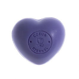 Savon coeur eternel lavande|  heart fancy soap