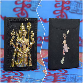 D134/01 . Gold Leaf Indra Amulet