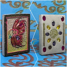 B366/01 .  Thep Bin Wai Kru Day Amulet BE2556