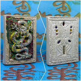 D143/01 .  Silver Dragon Amulet