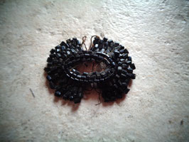 Appliqué jais 1900