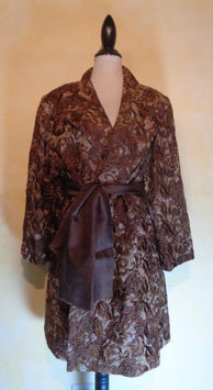 Manteau brocard 70's T.40-42
