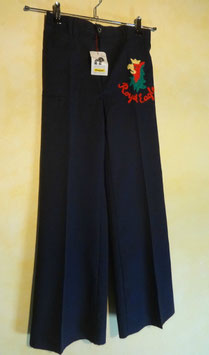 Pantalon brodé 70's T.12 ans