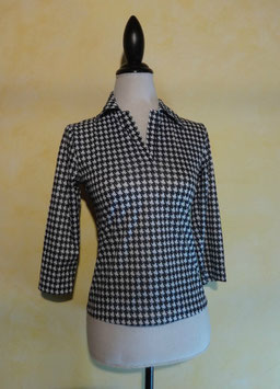 Polo pied de poule 70's T.36