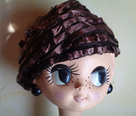 Chapeau raphia 60's