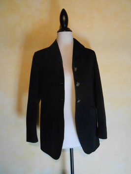 Veste laine noire 70's T.38