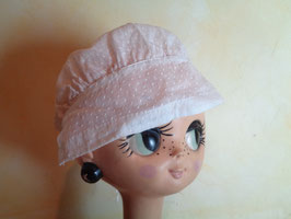 Bonnet de nuit plumetis 1900