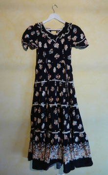 Robe hippie coton 70's T.34