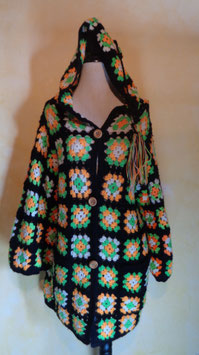 Gilet crochet 70's T.40-42
