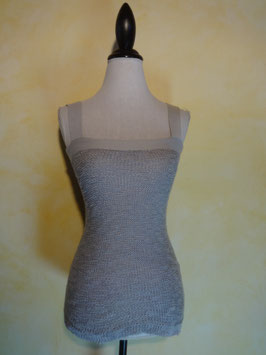 Top Carven gris T.40