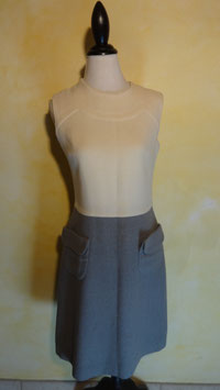 Robe bi-colore 60's T.38