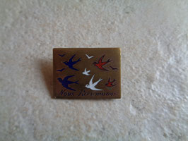 Broche retour de la France libre 40's