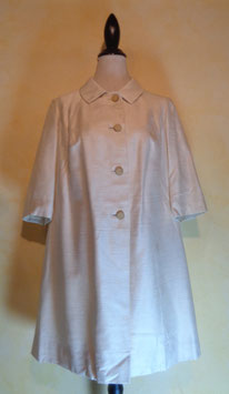 Manteau 50's blanc T.38-40