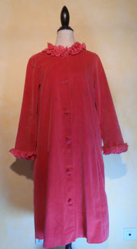 Manteau velours 50's T.40