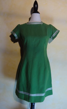 Robe verte 60's T.36