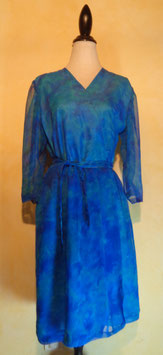 Robe soie 70's T.40