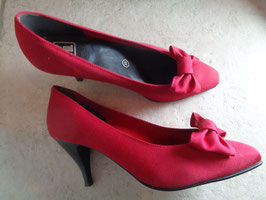 Escarpins rouges 80's P.39