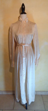 Robe soie fleurie 30's T.38