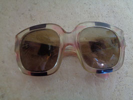 Lunettes bi-colores 70's