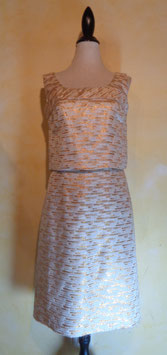 Robe lamée 60's T.36