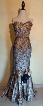 Robe bal dentelle 50's T.36