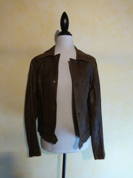 Blouson cuir 70's T.36