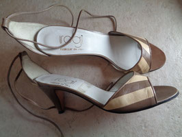 Sandales cuir 80's P.37,5