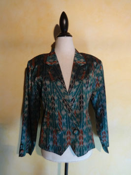 Blazer imprimé ethnique 90's T.38