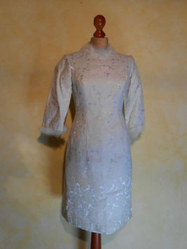 Robe blanche 60's T.38