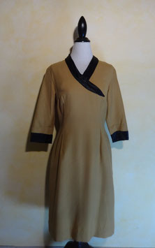 Robe moutarde 70's T.38