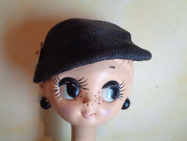 Béret paille 30's