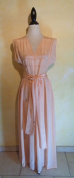 Robe soie 30's T.38