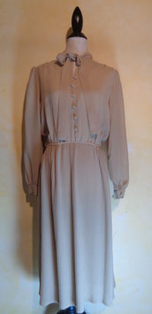 Robe beige 70's T.38