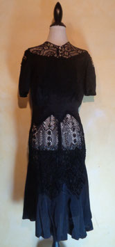 Robe dentelle 40's T.36