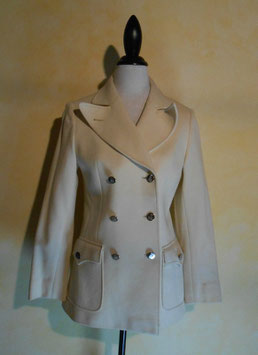 Veste blanche 70's T.38