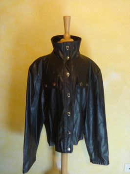 Blouson simili cuir 80's T.16 ans