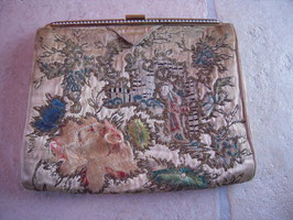 Pochette brodée 1900