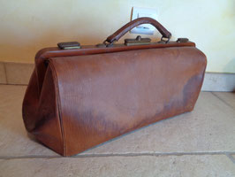 Doctor's bag cuir 1900