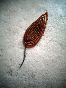 Feuille perlée