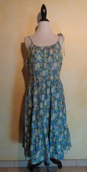 Robe fleurie 70's T.40