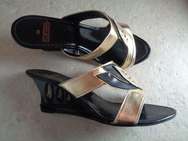 Compensées cuir 70's P.38